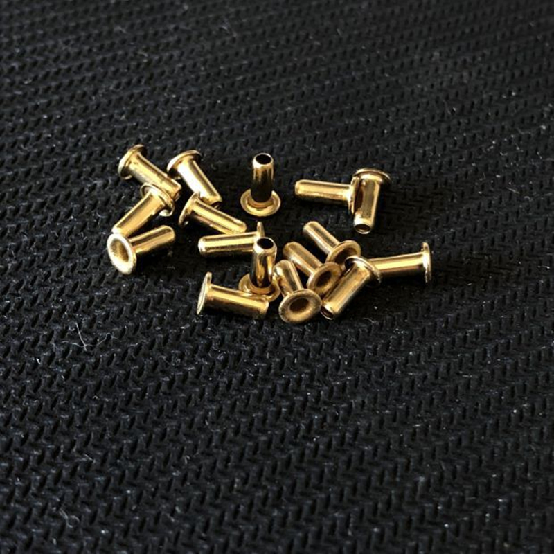 Musical Instrument Zither - 10pcs Brass Copper Hollow Rivet Suitable