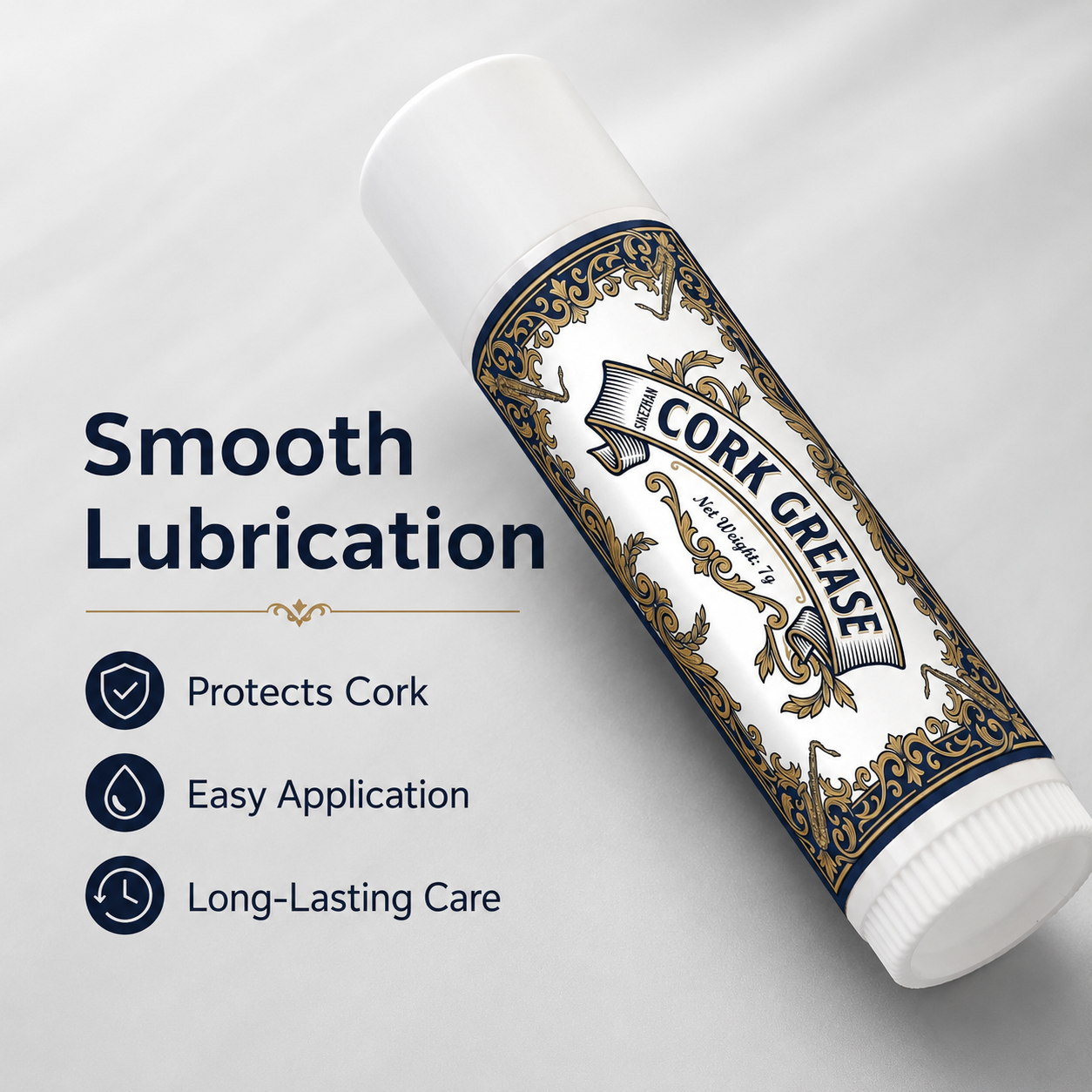 Musical Instrument Bazooka - Universal Cork Grease for Saxophone Clarinet