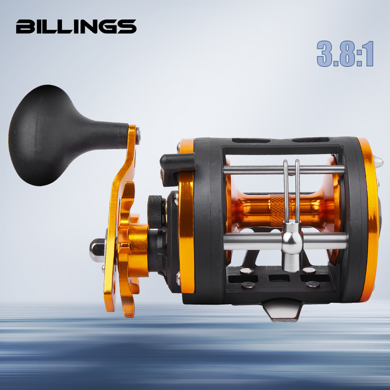 Ocean Drum Wave - BILLINGS Trolling Drum Reel 33LB Max
