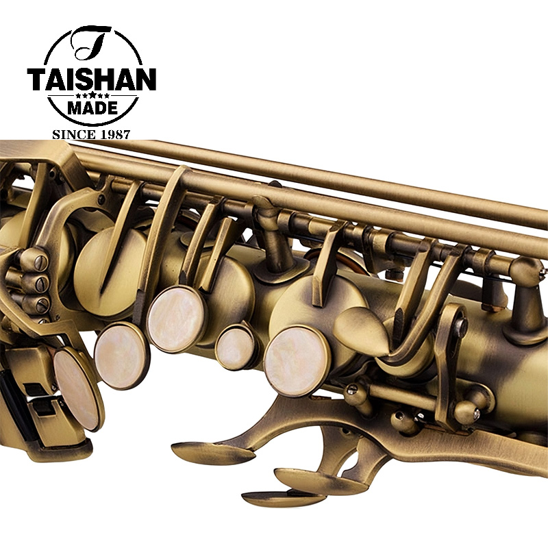 Musical Instrument Shop - Dotted Matte Antique Bronze Finish Alto