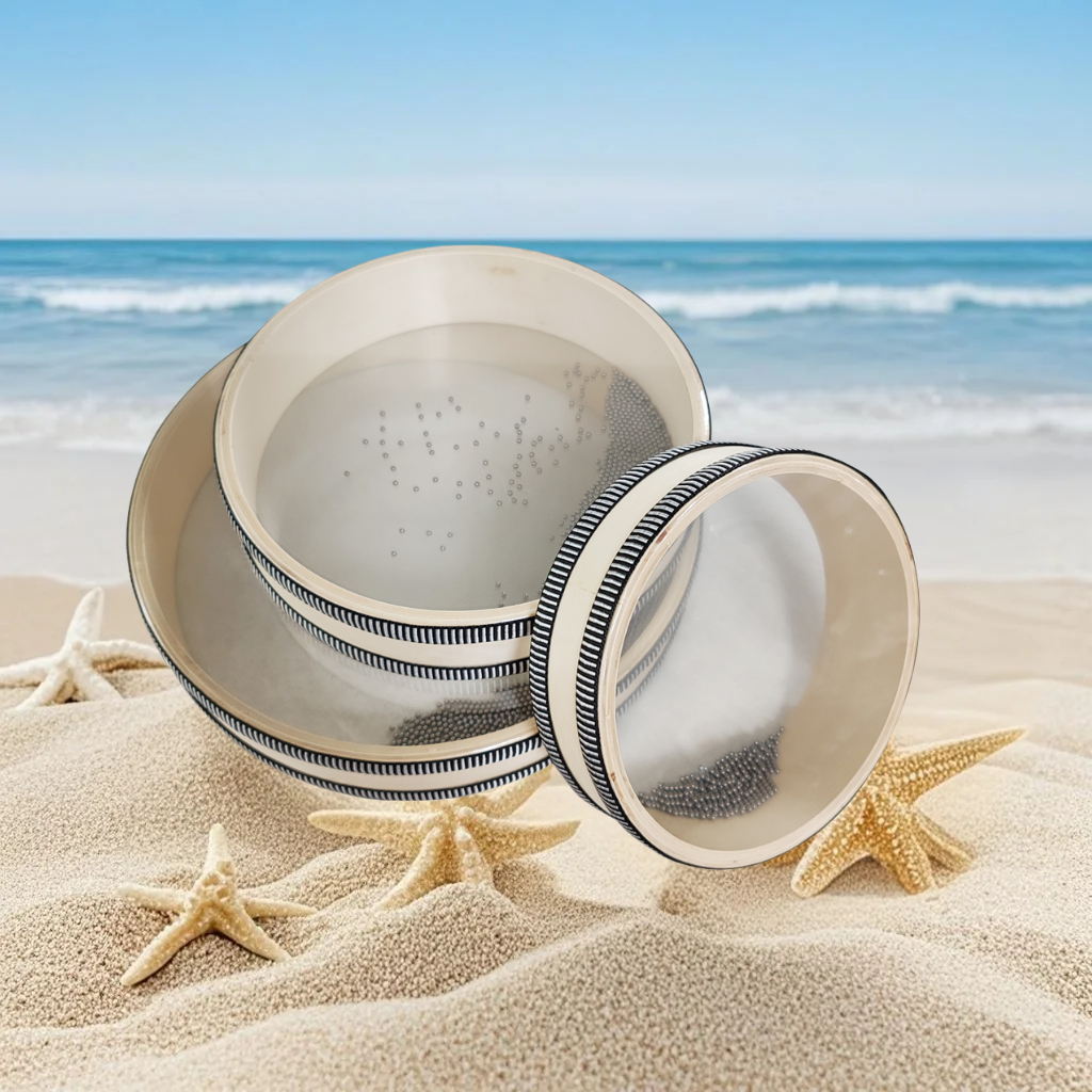 Ocean Drum Wave - 3Pack Ocean Wave Bead Hand Drum,Sea