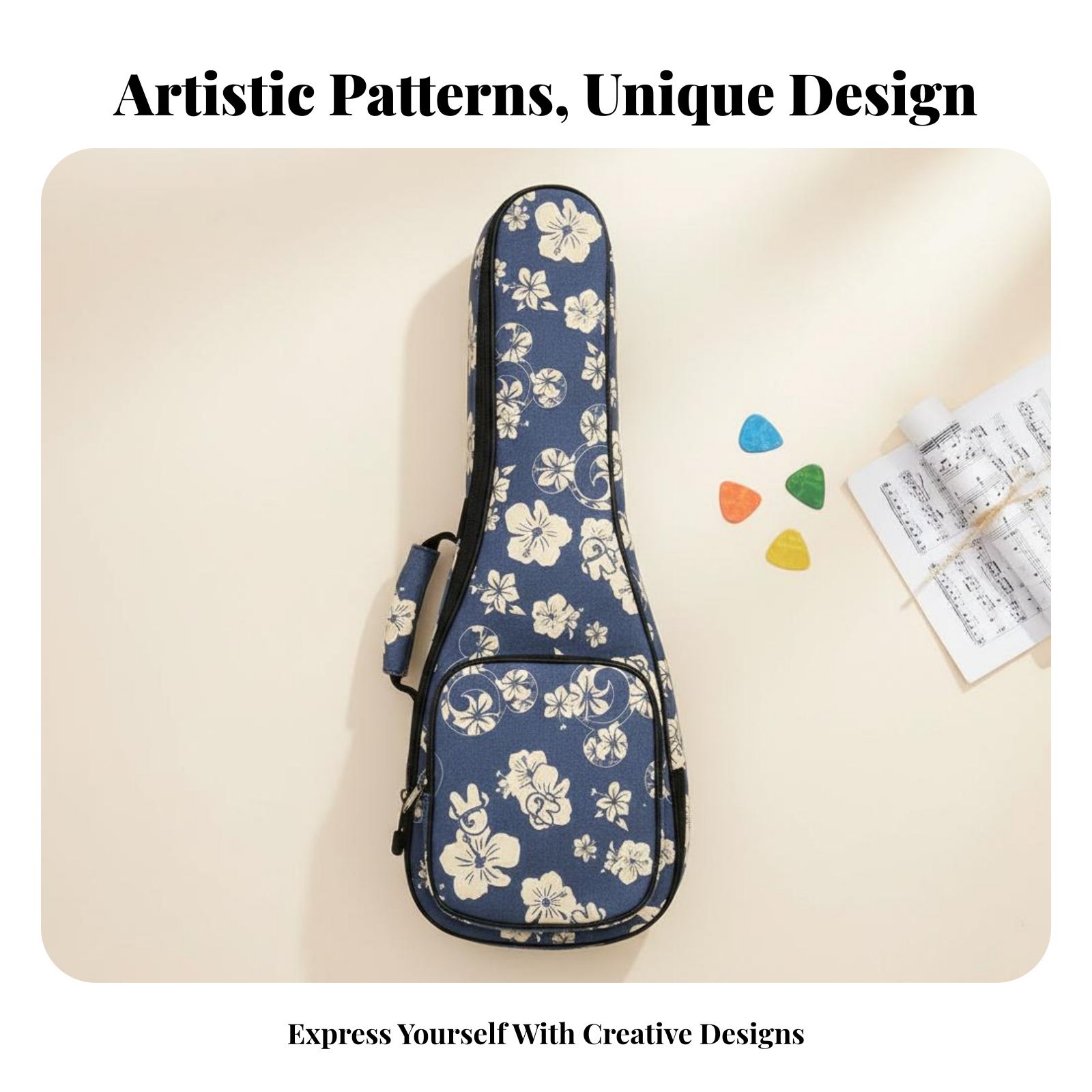 Ukulele Bag Adjustable Shoulde - Musical Instrument With A incelemesi ve fiyatı