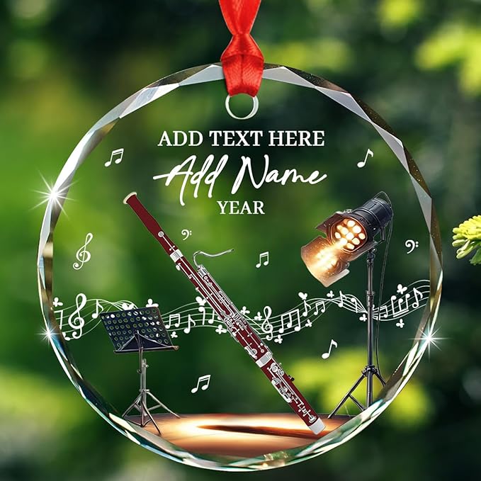 Novelty Bassoon Instrument Gla - Musical Instrument Name incelemesi ve fiyatı