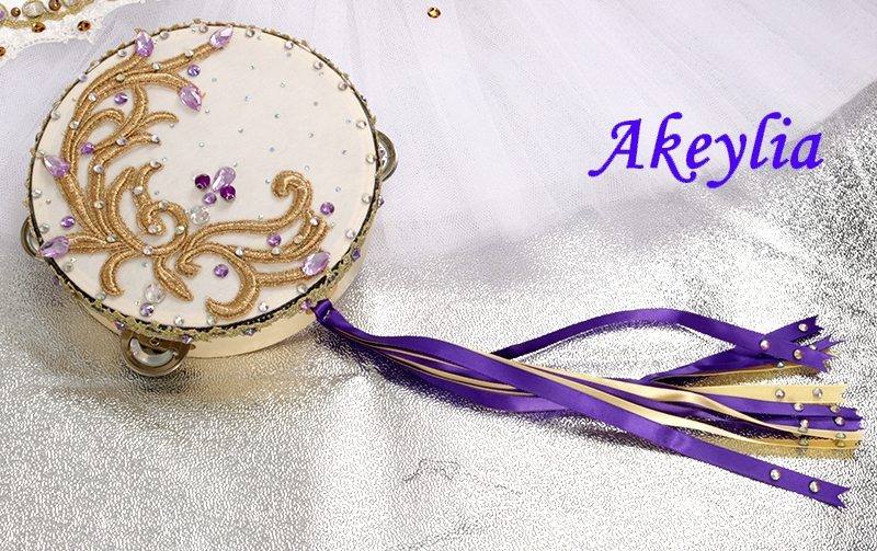 Gold yellow La Esmeralda circu - Tambourine Hand Drum incelemesi ve fiyatı