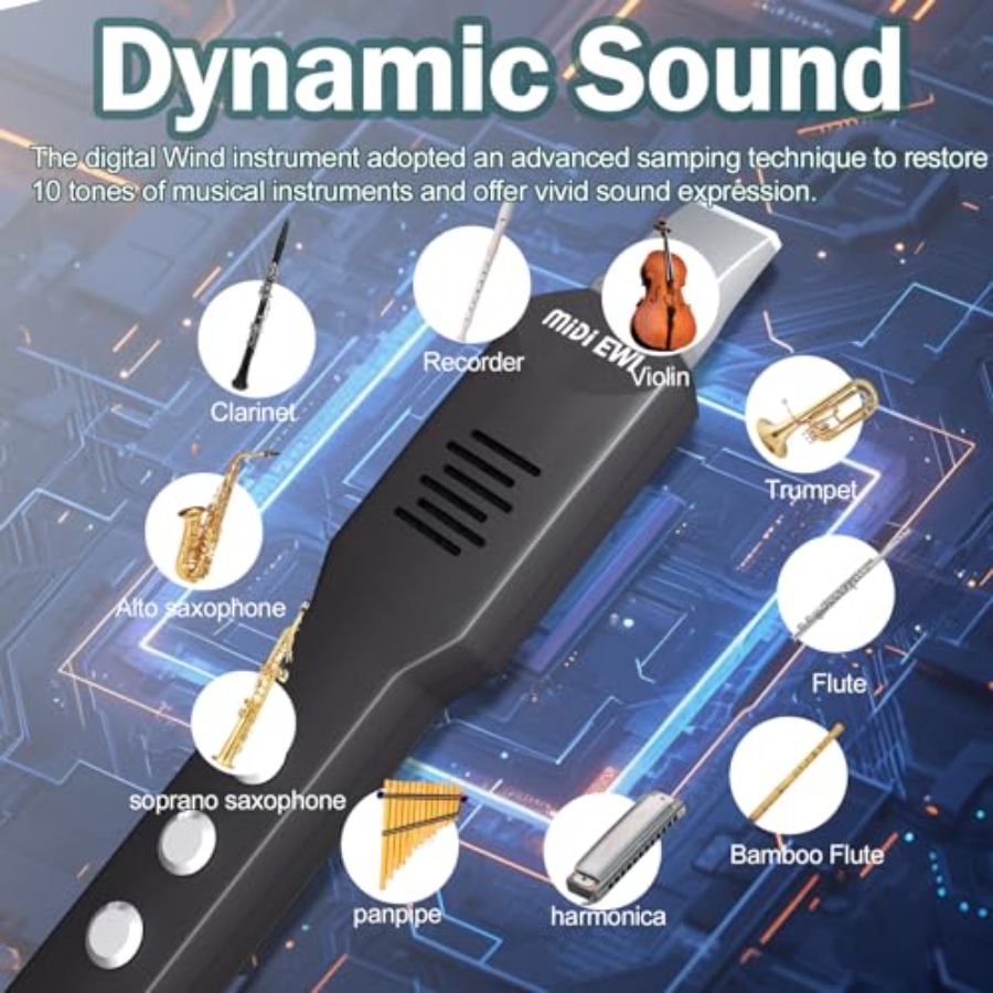 Electric Saxophone Digital Win - Musical Instrument With A incelemesi ve fiyatı