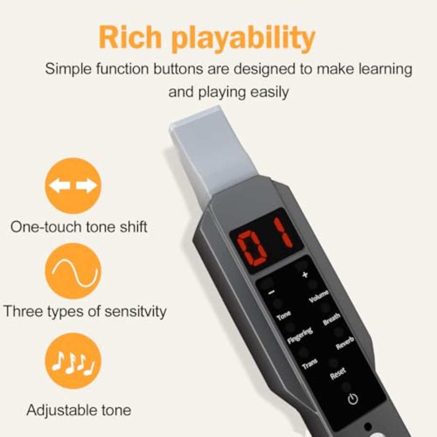 Electric Saxophone Digital Win - Musical Instrument With A incelemesi ve fiyatı
