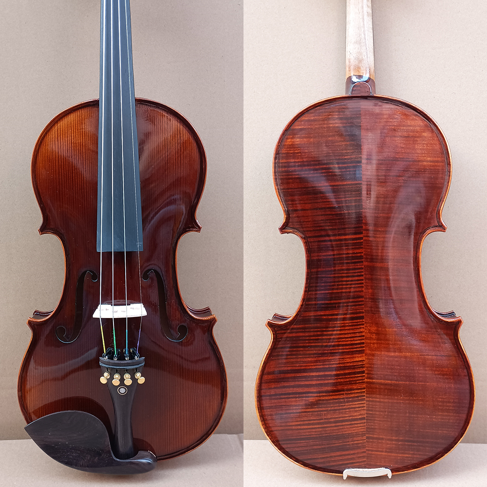20 years Natural tiger maple H - L Musical Instrument incelemesi ve fiyatı