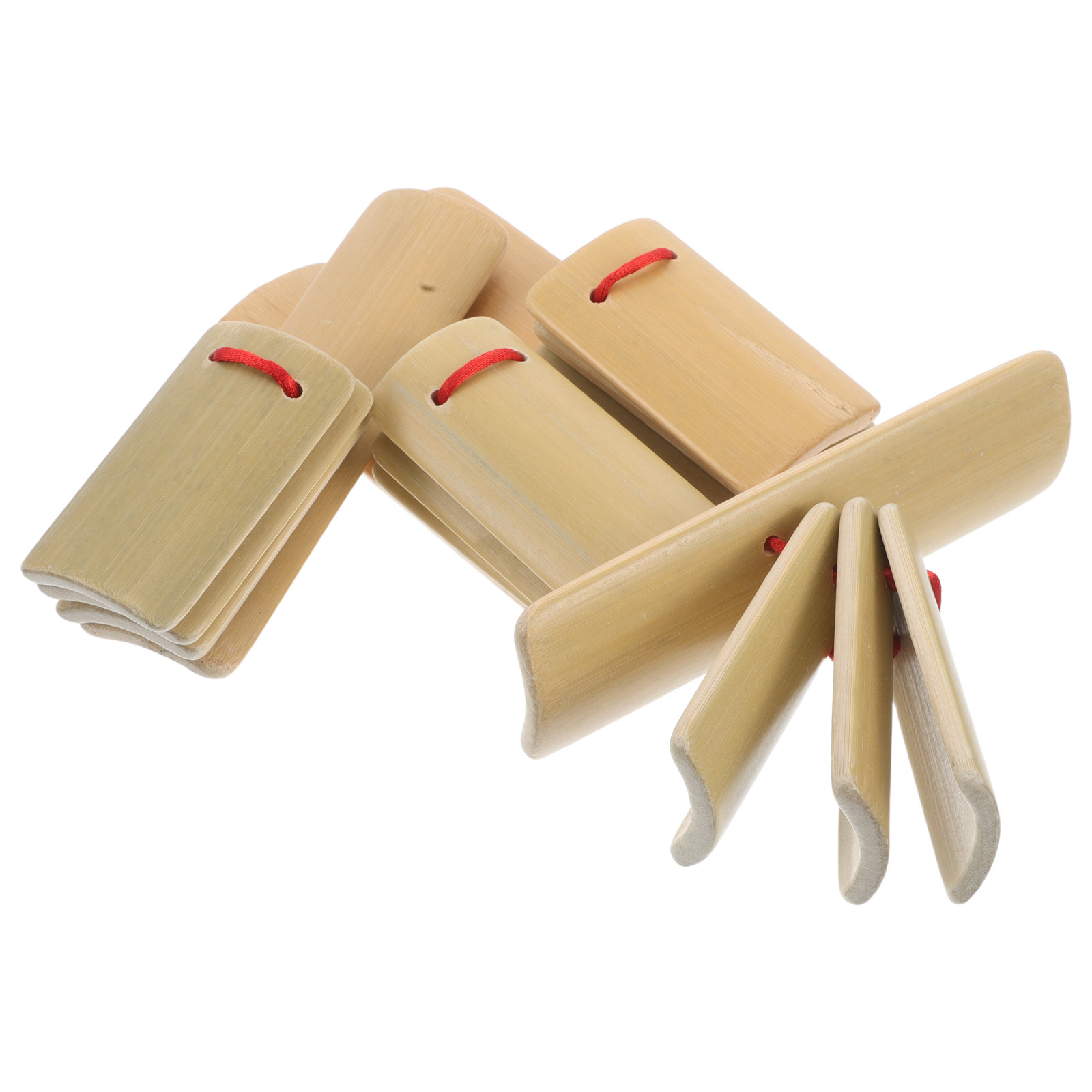 4Pcs Wooden Bamboo Clapper Set - Musical Instrument In Chinese incelemesi ve fiyatı