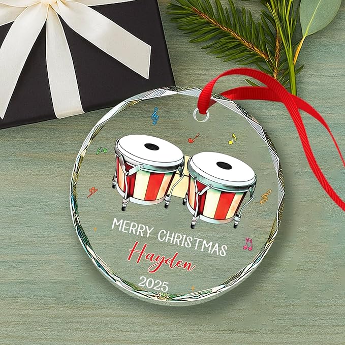 Bongo Drum Player Christmas Or - Musical Instrument Name incelemesi ve fiyatı