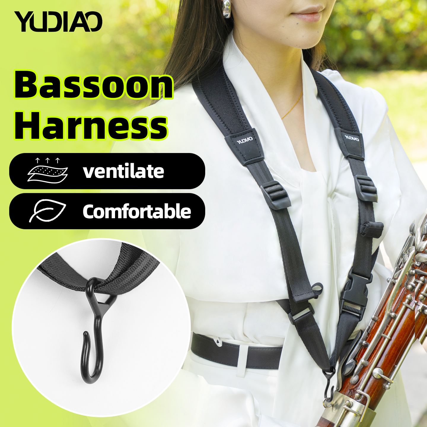 Bassoon Double Shoulder Strap, - Musical Instrument Bazooka incelemesi ve fiyatı