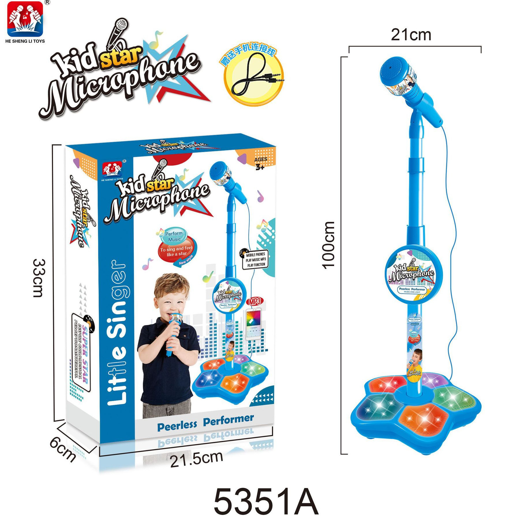Kids Microphone with Stand, Ka - Musical Instrument Gif incelemesi ve fiyatı