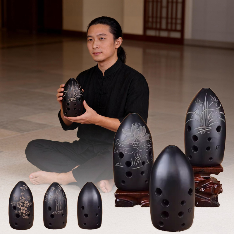 Ten Hole G Tone Pottery Xun Do - Musical Instrument Xun incelemesi ve fiyatı