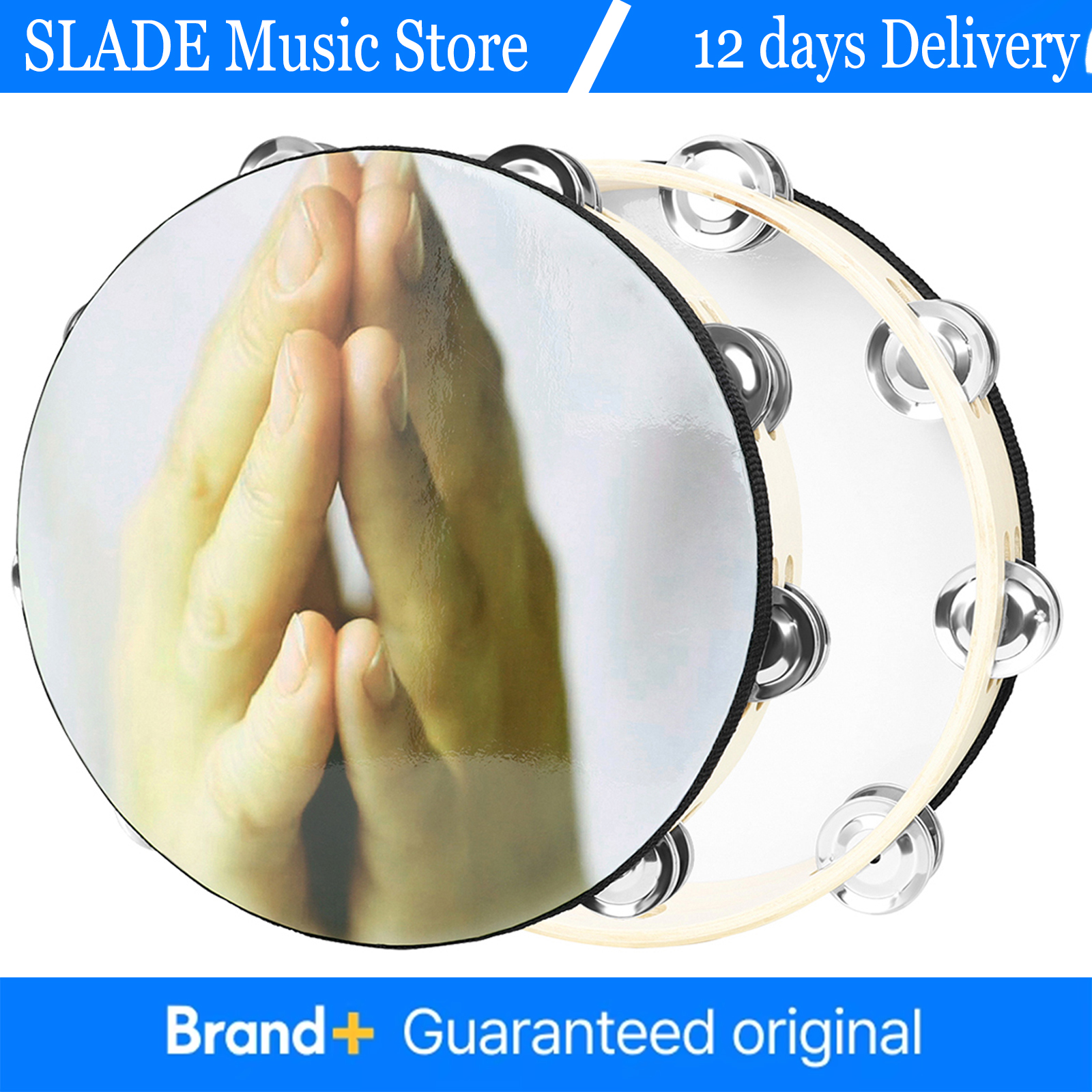 10 Inch Tambourine Wooden Tamb - Tambourine Hand Drum incelemesi ve fiyatı
