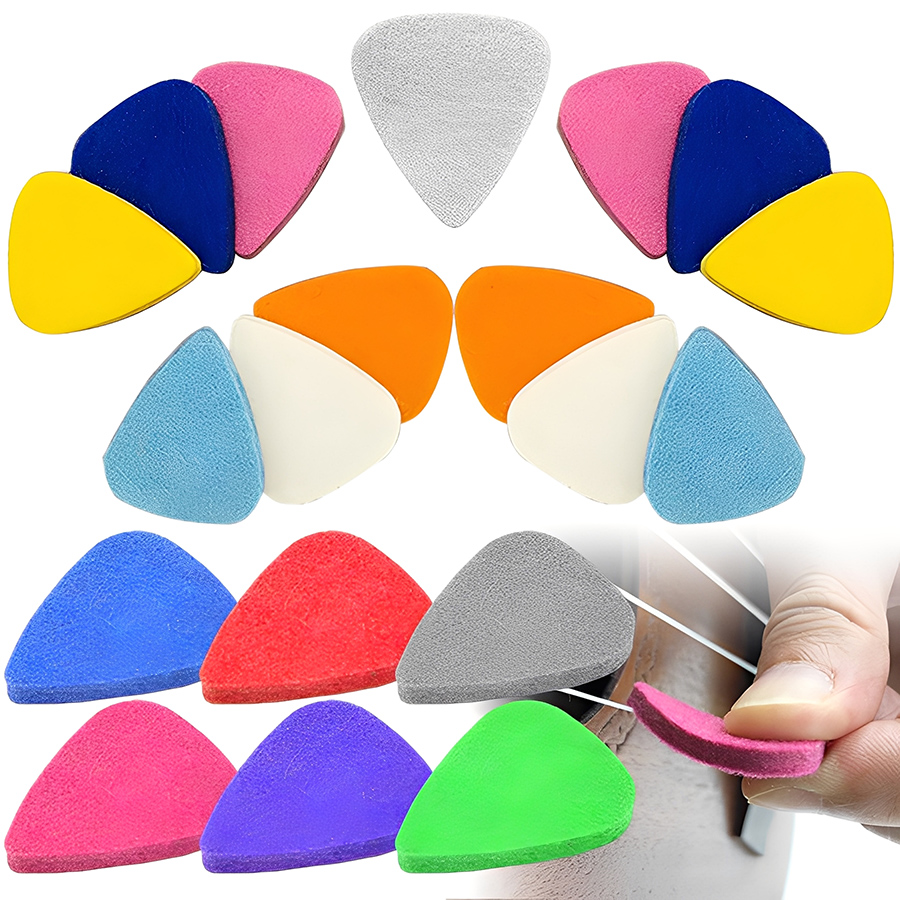 12pcs Color Felt Picks 3.5mm T - Musical Instrument Gif incelemesi ve fiyatı