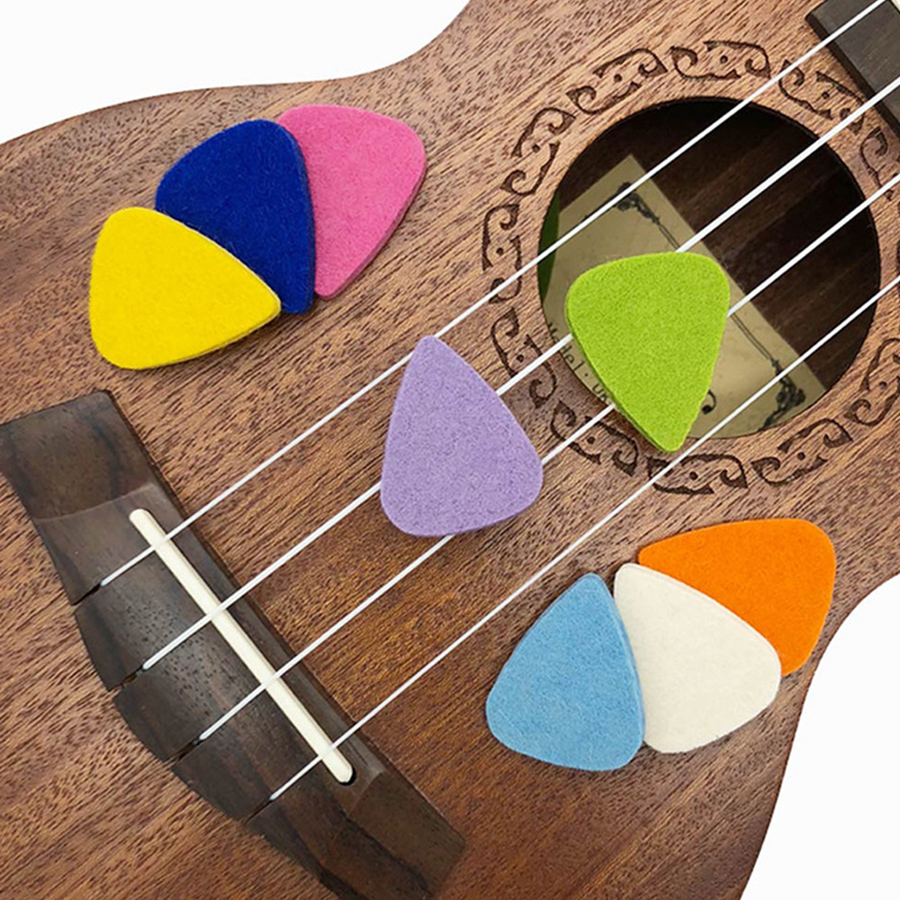 12pcs Color Felt Picks 3.5mm T - Musical Instrument Gif incelemesi ve fiyatı