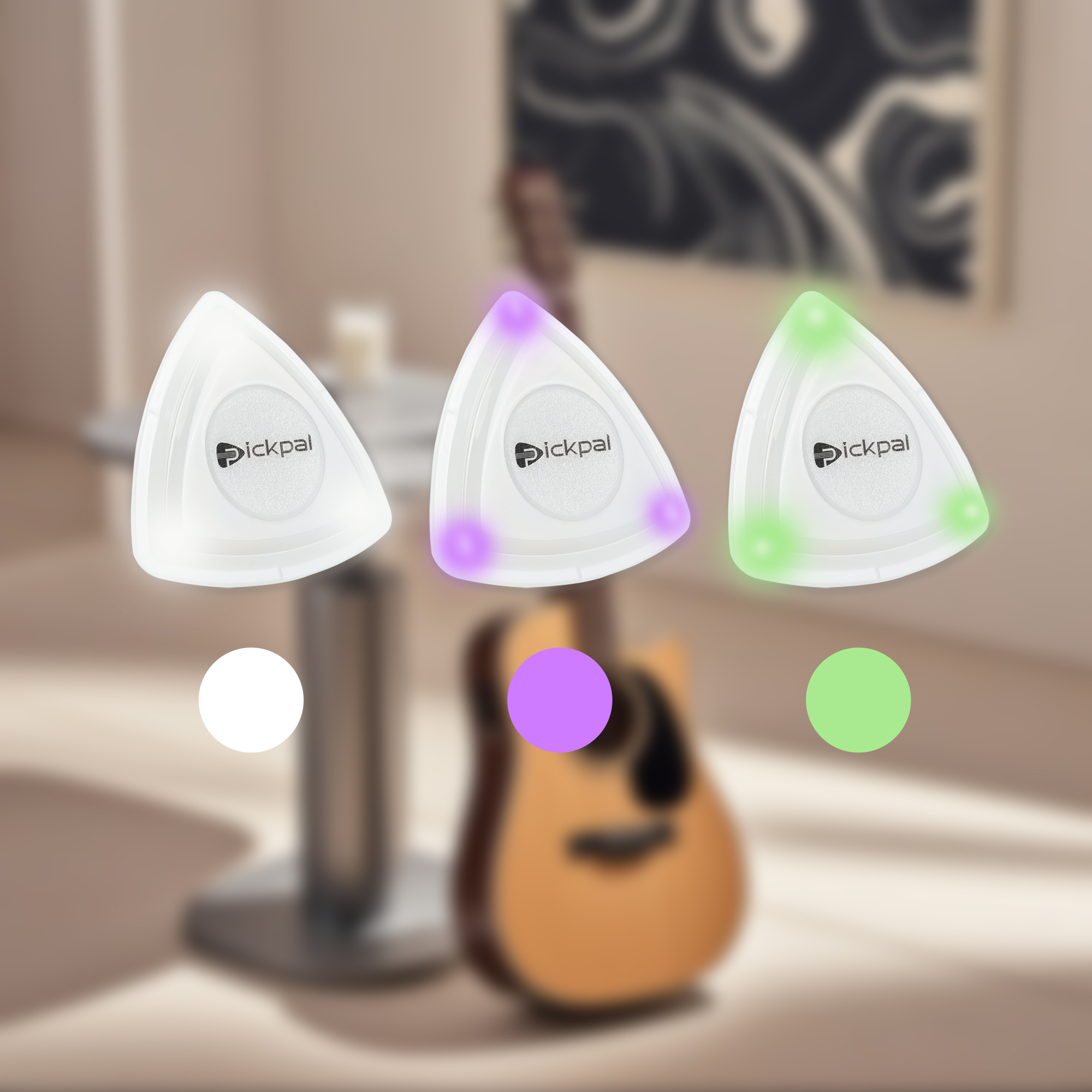 Guitar Touch Luminous Pick LED - Musical Instrument Gif incelemesi ve fiyatı