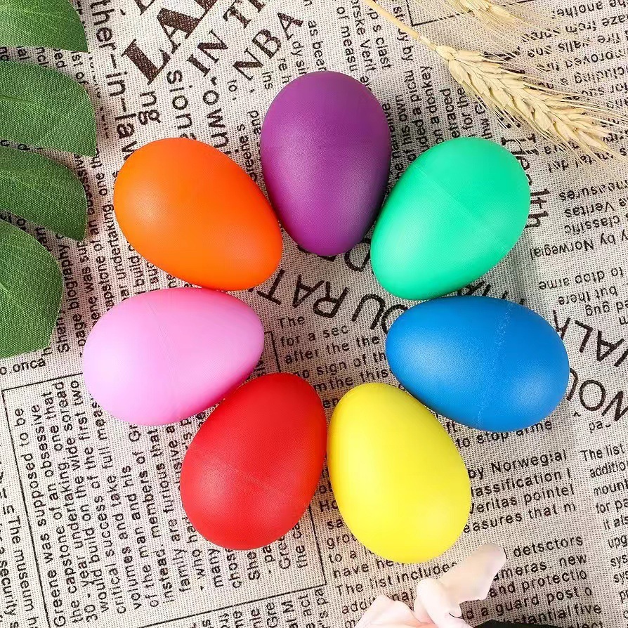 2Pcs Plastic Egg Shakers Percu - Musical Instrument Gif incelemesi ve fiyatı