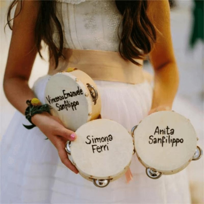 3/5PCS ﻿ Wedding Tambourine Dr - Musical Instrument Name incelemesi ve fiyatı