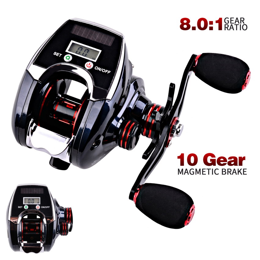 8.0:1 19+1BB Fishing Reel Left - Ocean Drum Wave incelemesi ve fiyatı