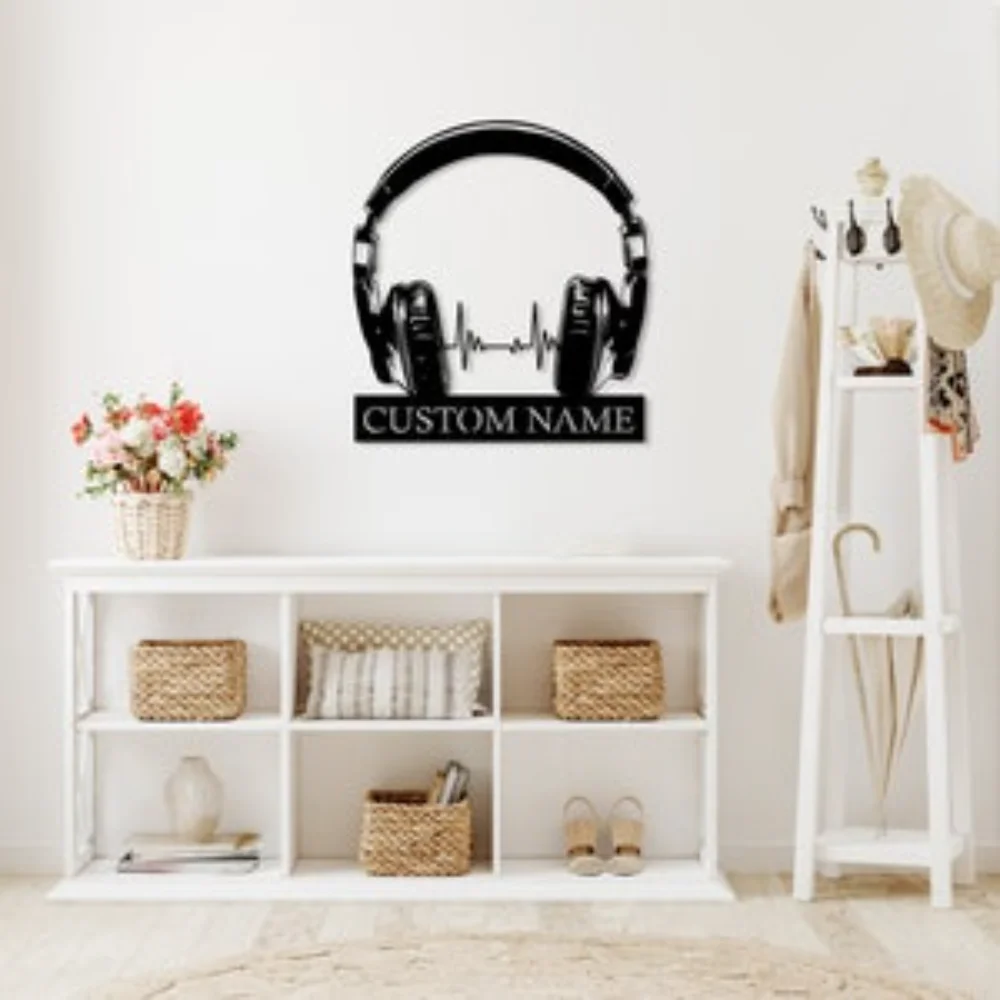 Metal Wall Art - Custom Earpho - Musical Instrument Name incelemesi ve fiyatı