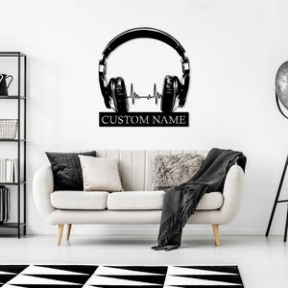 Metal Wall Art - Custom Earpho - Musical Instrument Name incelemesi ve fiyatı