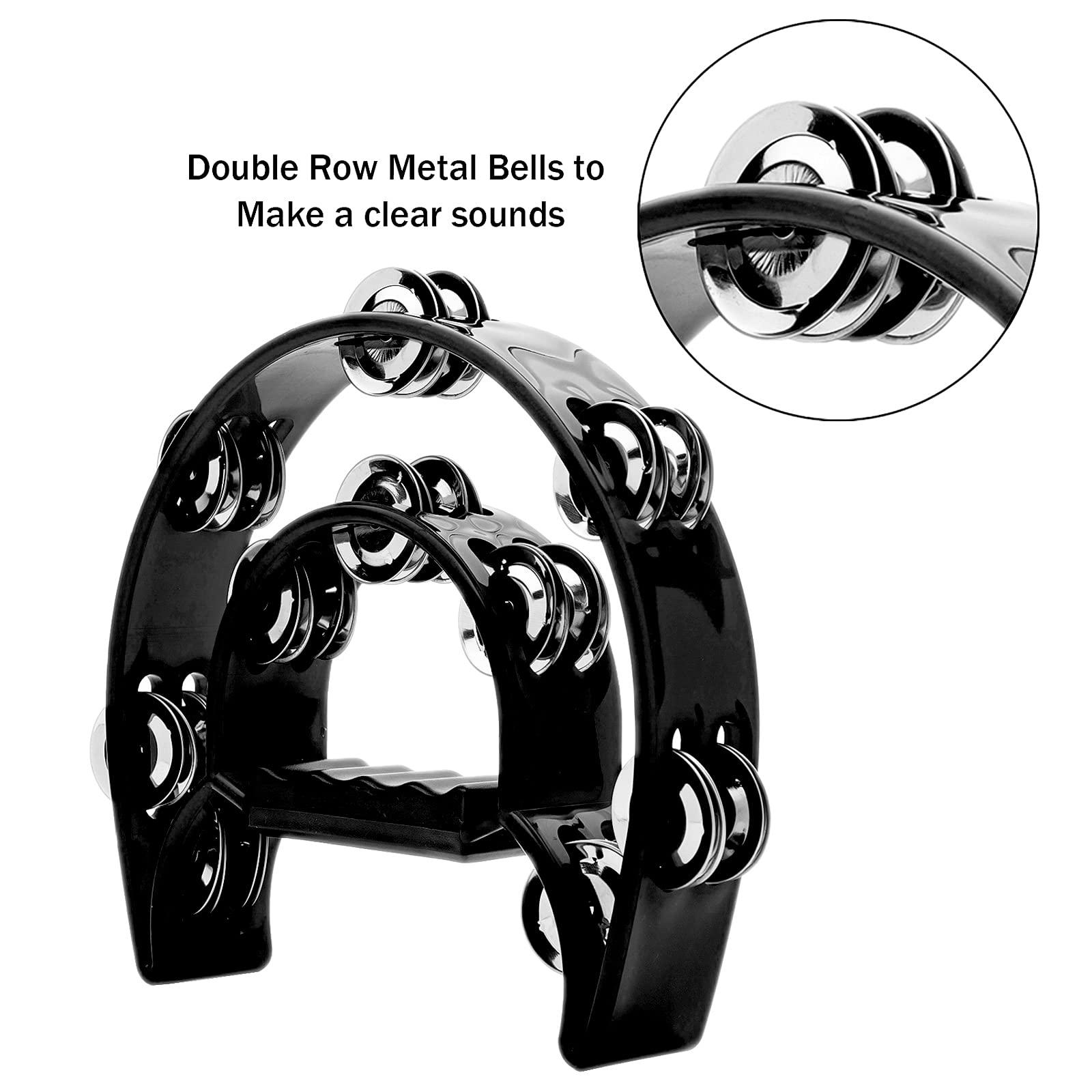 Tambourine Double Row Metal Ji - Musical Instrument Gif incelemesi ve fiyatı