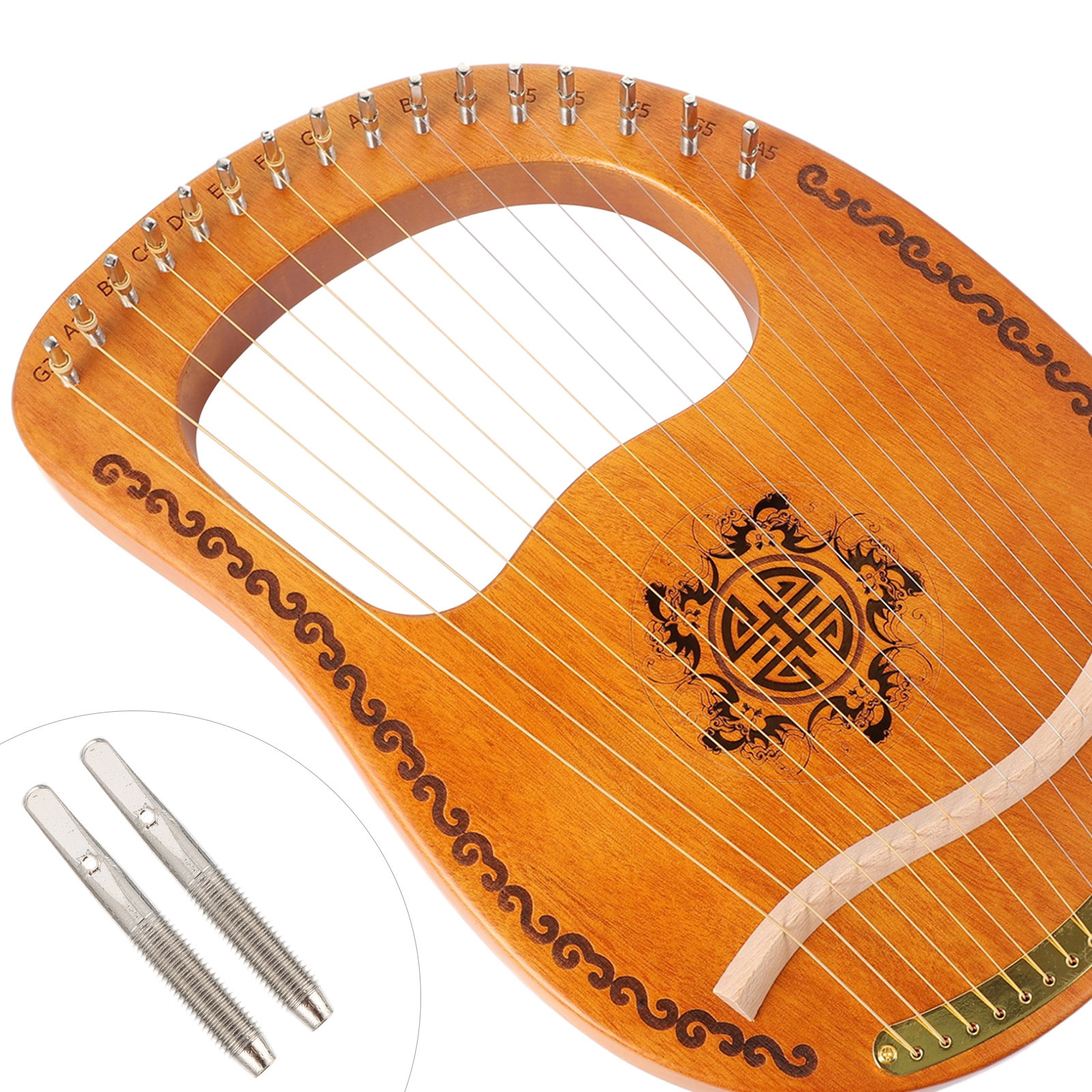 7Pcs Harp String Pin Sturdy Me - Musical Instrument Zither incelemesi ve fiyatı