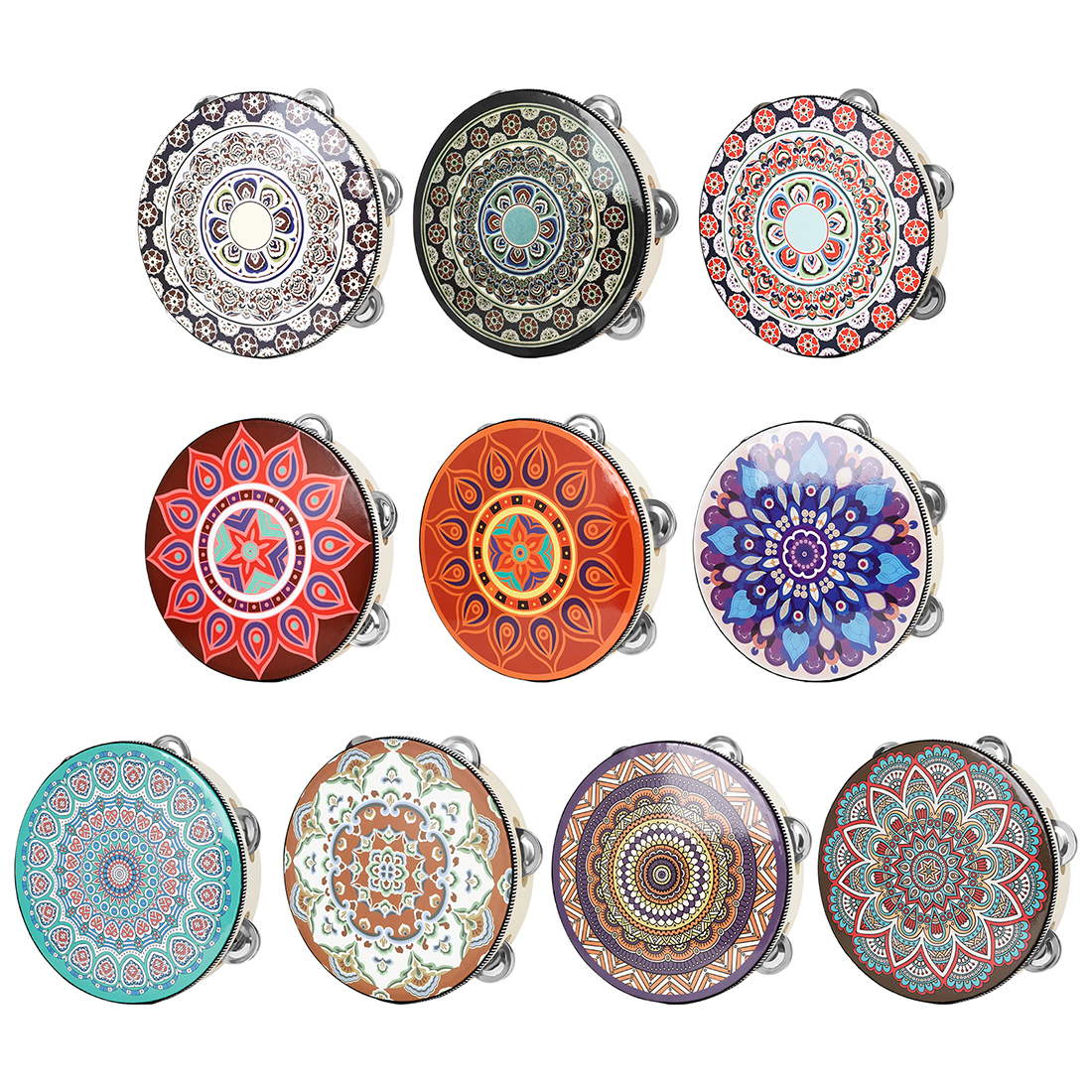 IRIN 8 Inch Tambourine Handbel - Tambourine Hand Drum incelemesi ve fiyatı