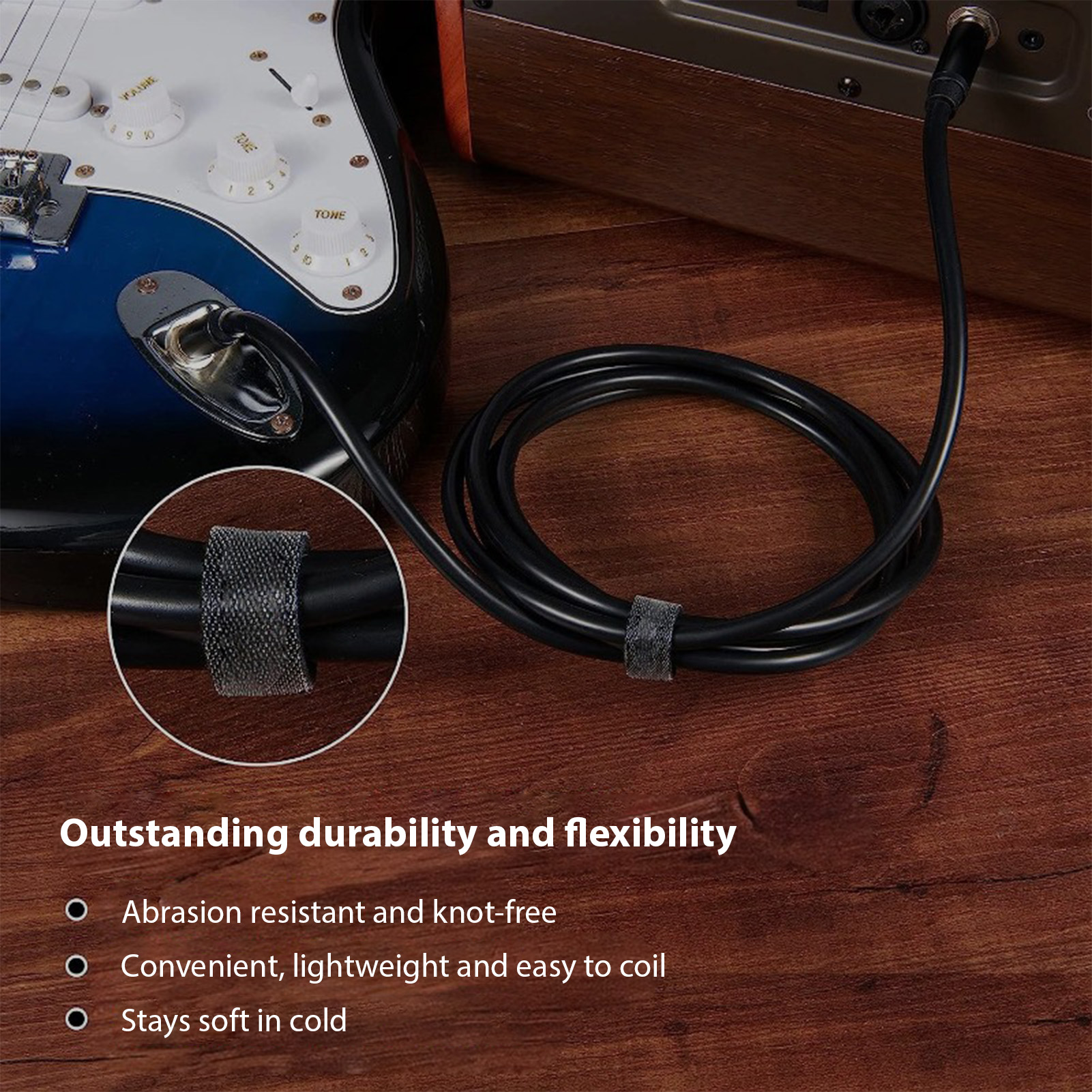 Guitar Cable 6.35mm Mono Sound - Musical Instrument Gif incelemesi ve fiyatı