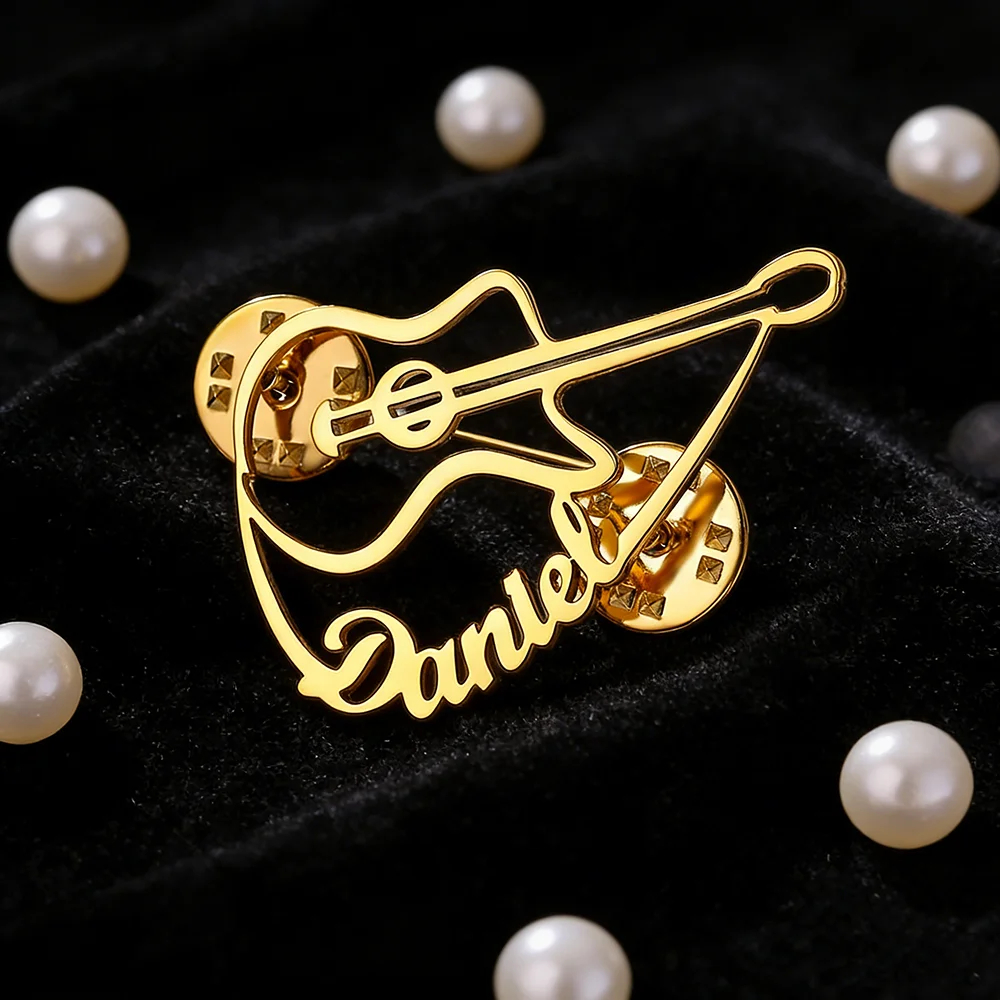 Personalized Violin Brooch Cus - Musical Instrument Name incelemesi ve fiyatı