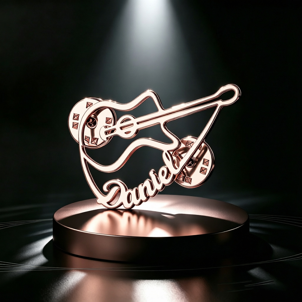 Personalized Violin Brooch Cus - Musical Instrument Name incelemesi ve fiyatı