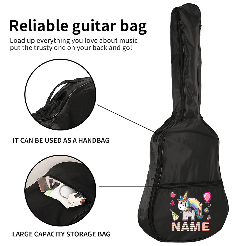 Customized Name Guitar Bag 36- - Musical Instrument Name incelemesi ve fiyatı