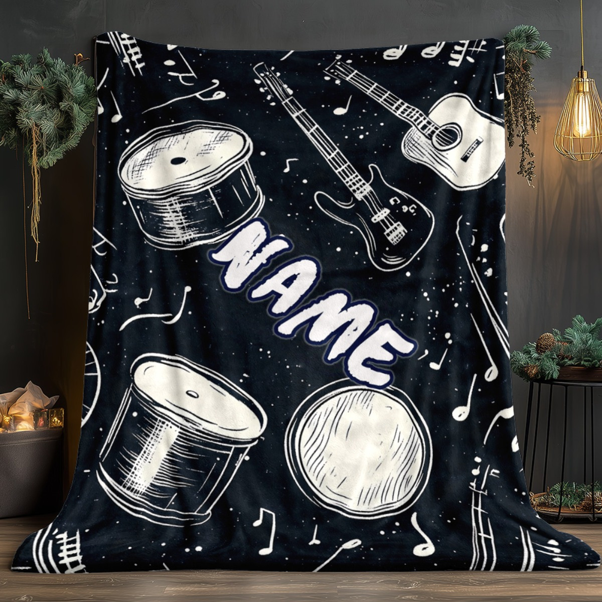 Personalized Music Lover's Bla - Musical Instrument Name incelemesi ve fiyatı