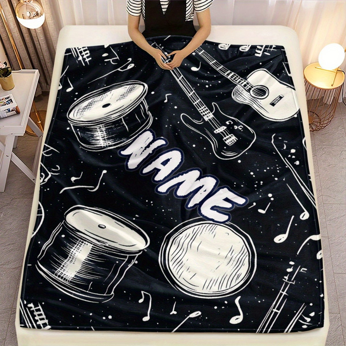 Personalized Music Lover's Bla - Musical Instrument Name incelemesi ve fiyatı