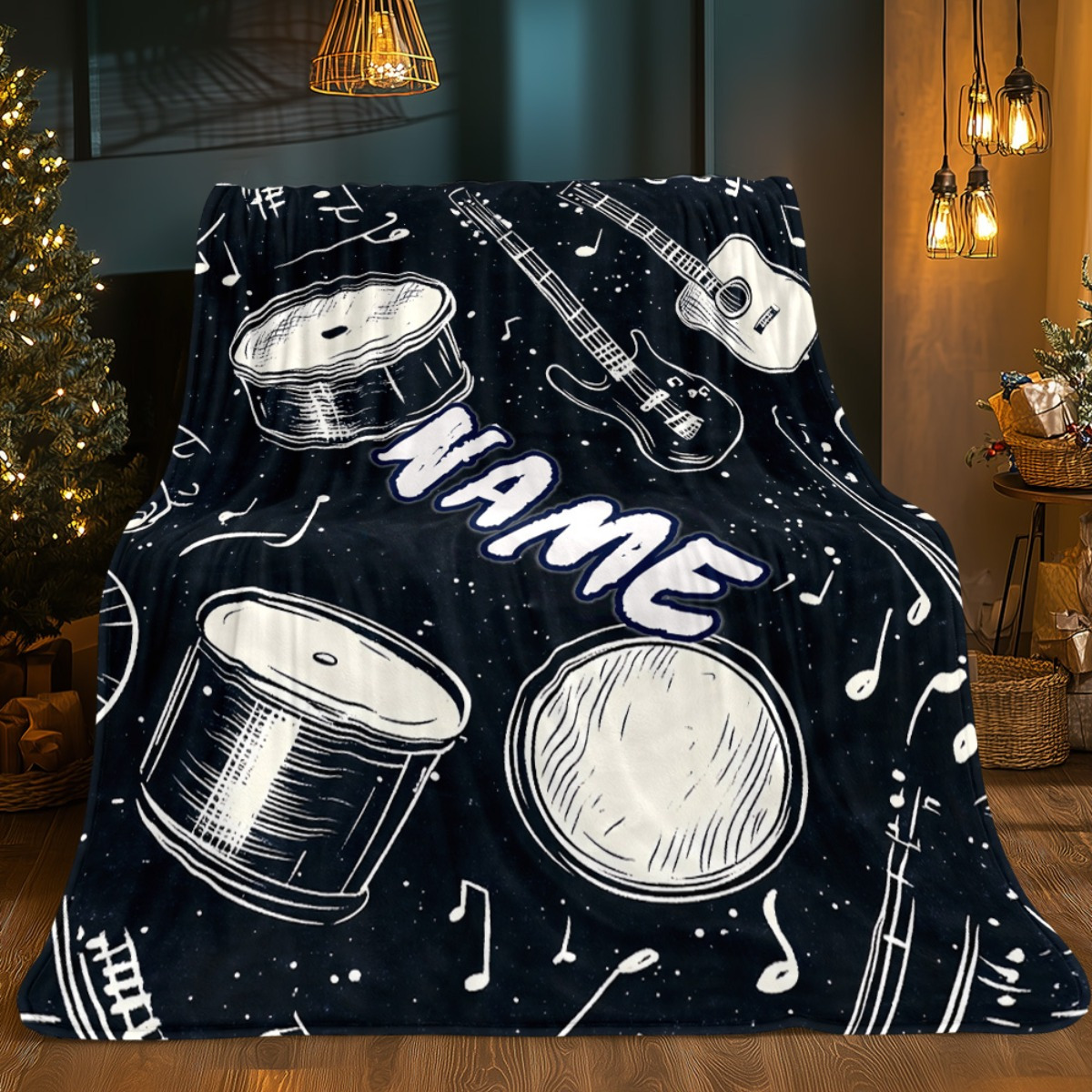 Personalized Music Lover's Bla - Musical Instrument Name incelemesi ve fiyatı