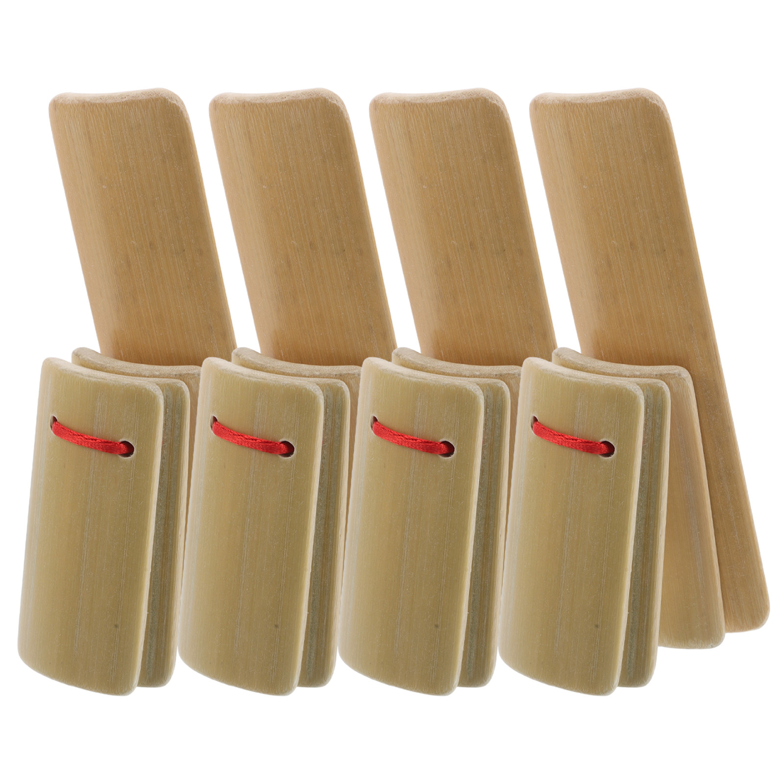 4Pcs Bamboo Clappers Kids Kuai - Musical Instrument In Chinese incelemesi ve fiyatı