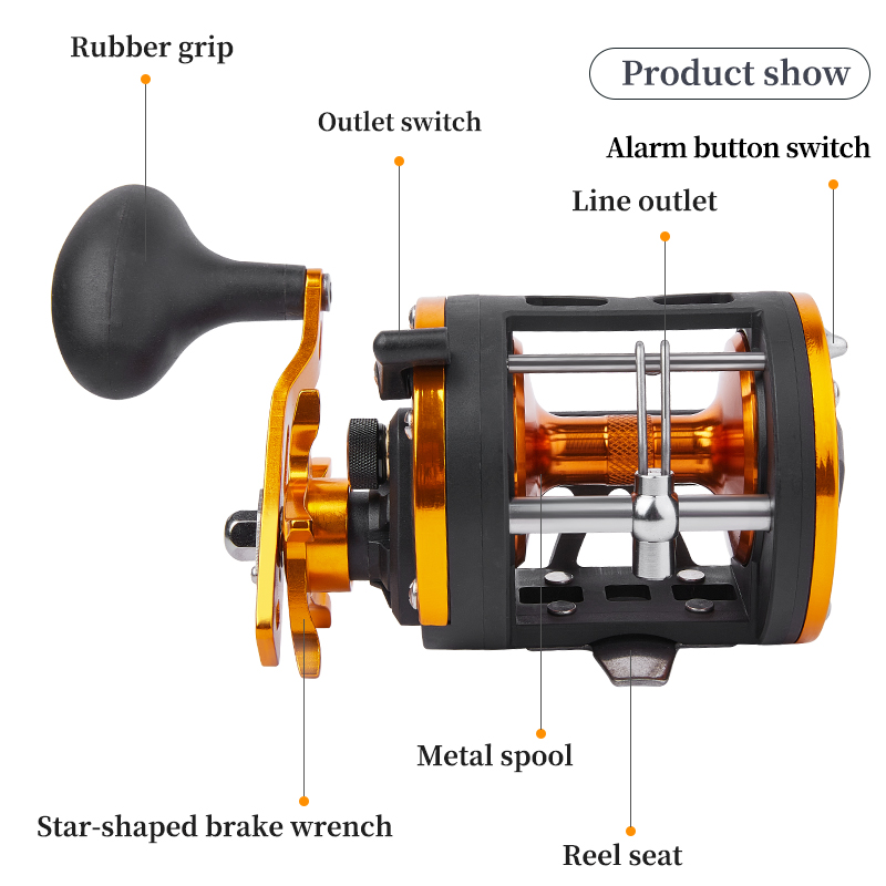 BILLINGS Trolling Drum Reel 33 - Ocean Drum Wave incelemesi ve fiyatı