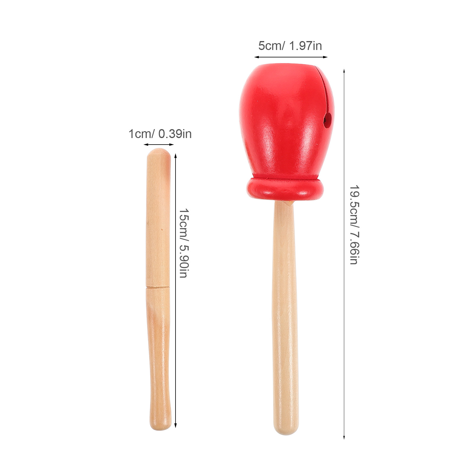 1Set Longkou Bangzi Wooden Cla - Musical Instrument In Chinese incelemesi ve fiyatı