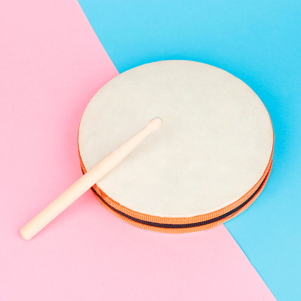 1Set Funny Kids Hand Drum Set  - Frame Drum Goat Skin incelemesi ve fiyatı