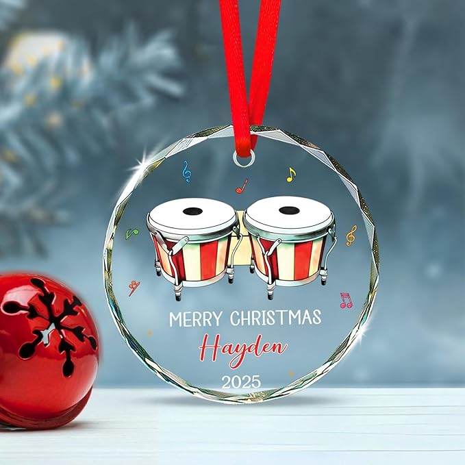 Bongo Drum Player Christmas Or - Musical Instrument Name incelemesi ve fiyatı