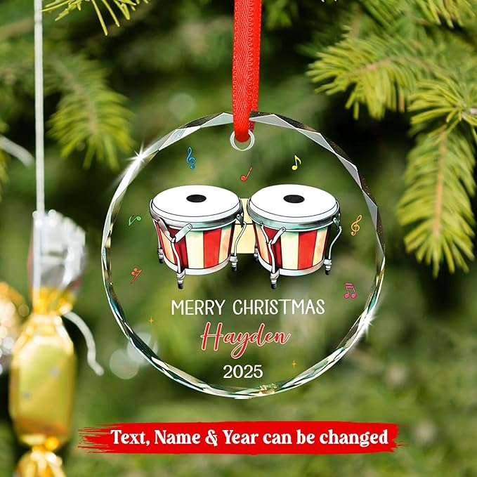 Bongo Drum Player Christmas Or - Musical Instrument Name incelemesi ve fiyatı