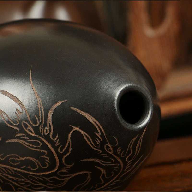 8 Holes Ocarina Black Portable - Musical Instrument Xun incelemesi ve fiyatı