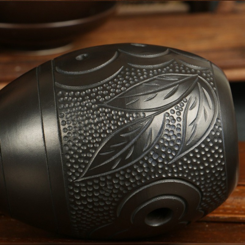 8 Holes Ocarina Black Portable - Musical Instrument Xun incelemesi ve fiyatı