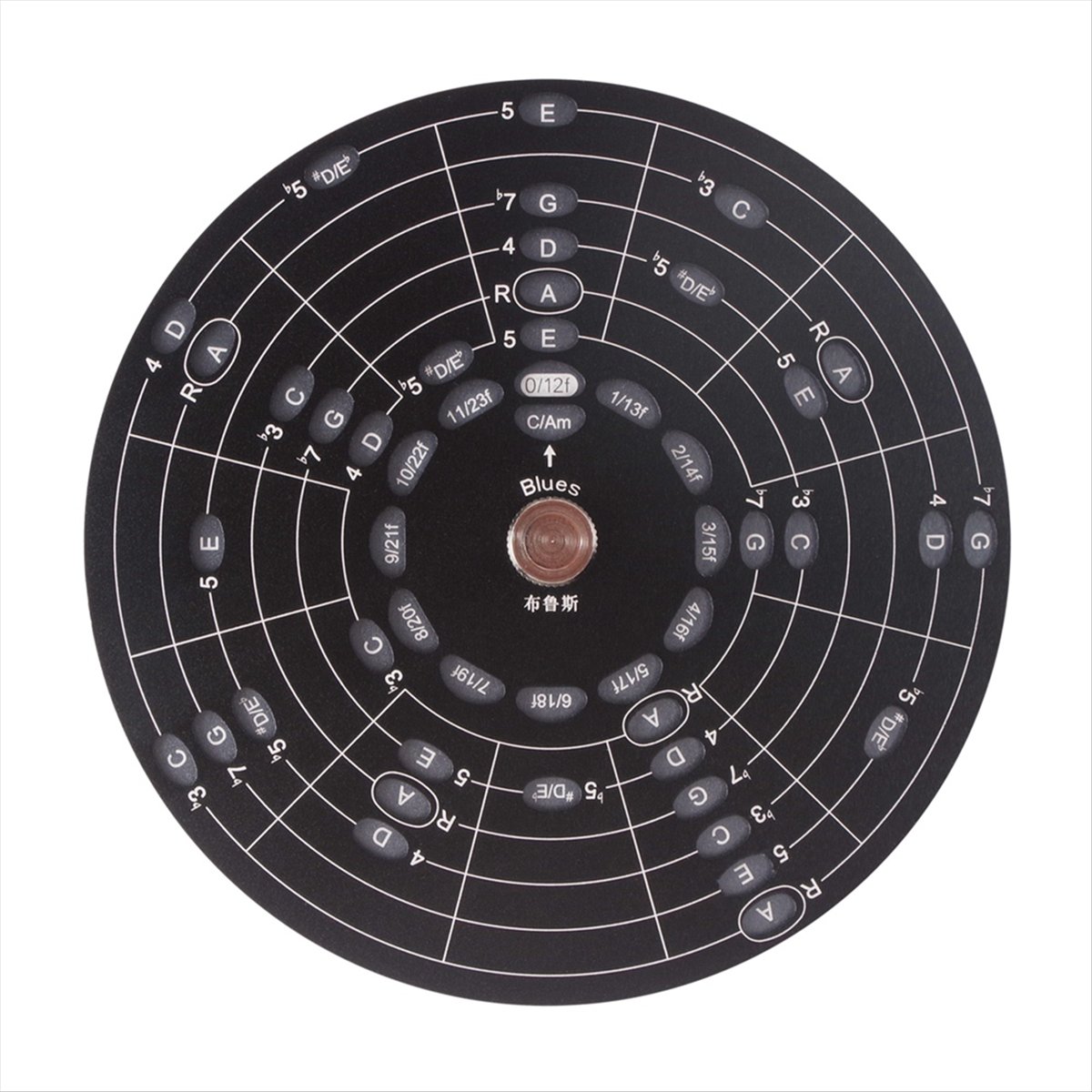ABVB Guitar Chord Wheel Scale  - L Musical Instrument incelemesi ve fiyatı